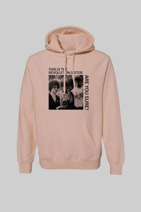Panther x Stephen Shames This Is The Revolution Sister Hoodie (Hush Pink)