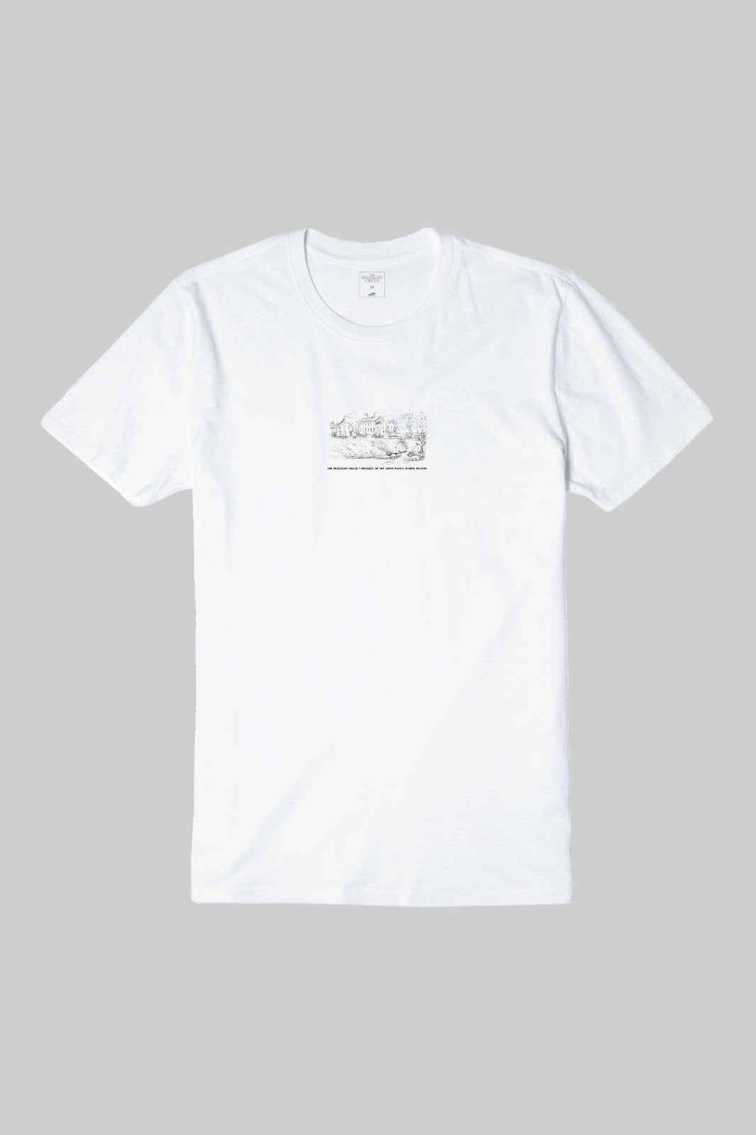 BKc Canal Street Front Village White Tee